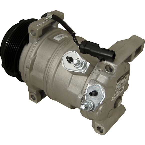 6512420 A/C Compressor, With Clutch, 6-Groove Pulley, 65 Series