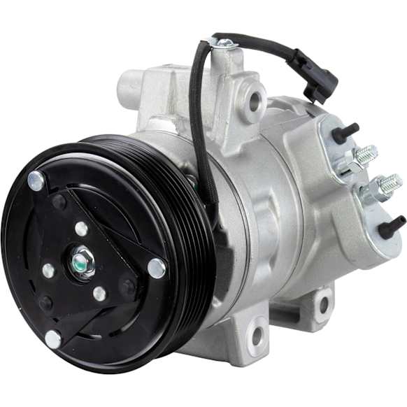 2013 Ford Transit Connect - A/C Compressor, 6 Groove; Dks17Bs, With Clutch, 6-Groove Pulley, 4 Cyl 2.0L, 65 Series