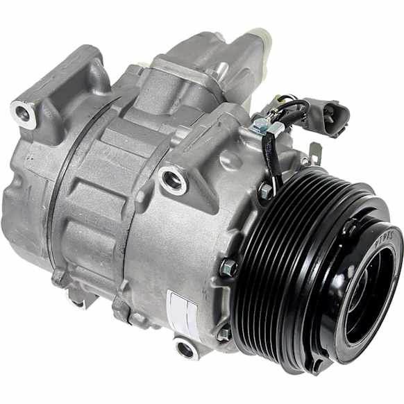 2015 Toyota Venza - A/C Compressor, Direct Drive Compressor; 7 Groove; 7Seu17C, With Clutch, 7-Groove Pulley, 6 Cyl 3.5L, 65 Series