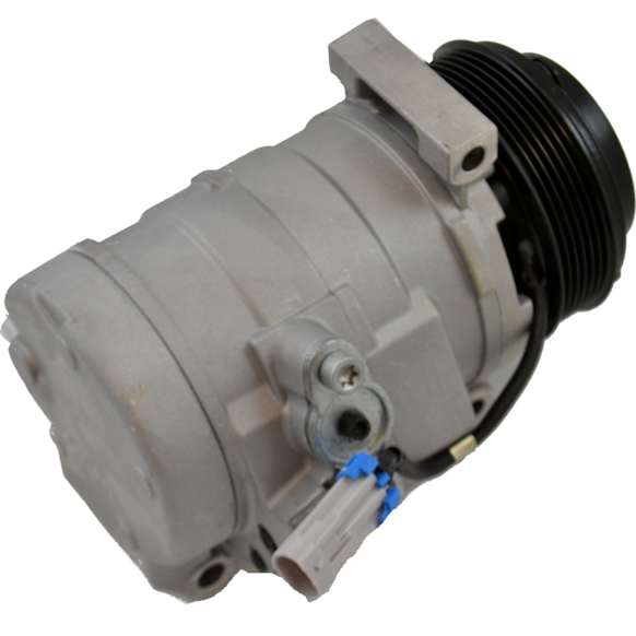 2014 Chevrolet Express 1500 - A/C Compressor, 6 Groove; 10S17F; 3 Ear Mount, With Clutch, 6-Groove Pulley, 4.3L, 65 Series