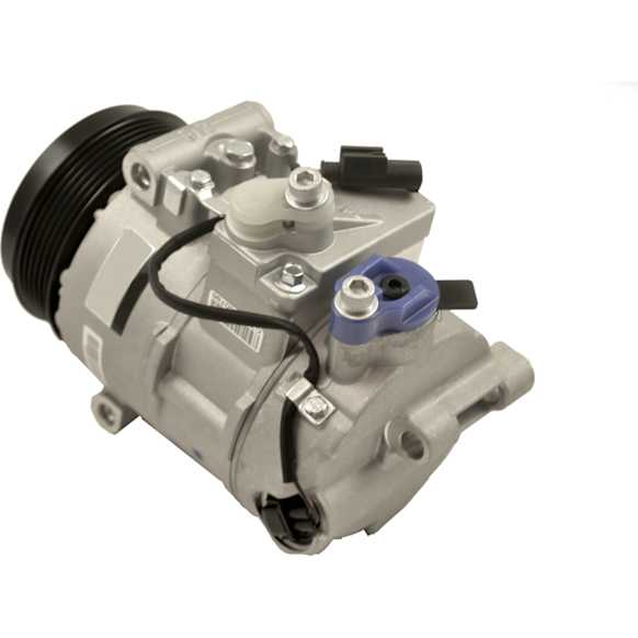 2011 Mercedes Benz E63 AMG - A/C Compressor, 6 Groove; Direct Drive Compressor; 6Seu16C, With Clutch, 6-Groove Pulley, 8 Cyl 6.3L, 65 Series