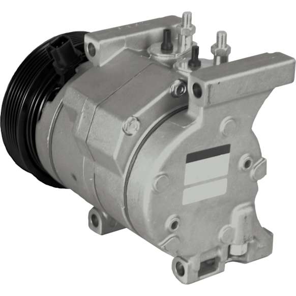 2016 Dodge Durango - A/C Compressor, Without Rear Air Conditioning; 6 Groove; Contains Pag46 Compatible For R1234Yf Systems; Rs18, With Clutch, 6-Groove Pulley, 5.7L, 65 Series