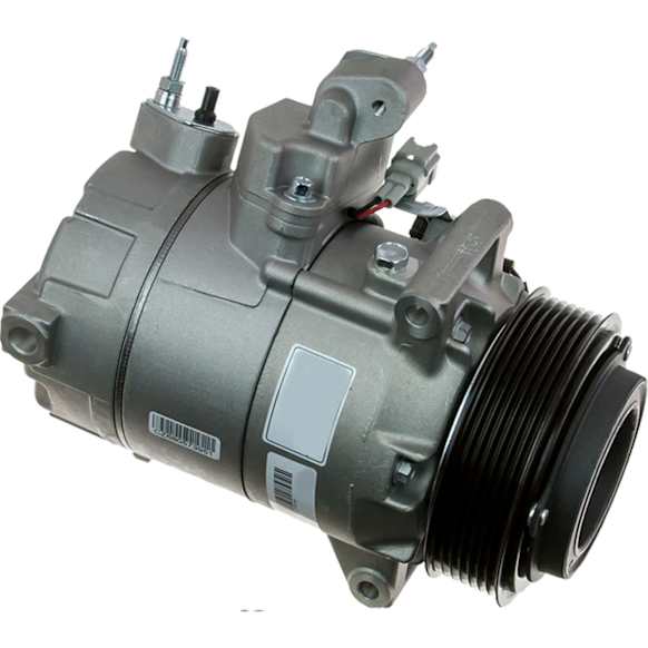 6512923 A/C Compressor, With Clutch, 7-Groove Pulley, 65 Series