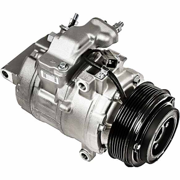 6512991 A/C Compressor, With Clutch, 6-Groove Pulley, 3.5L, 6Cyl, 65 Series