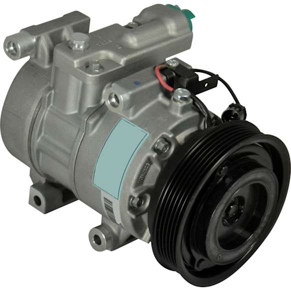 6513021 A/C Compressor, With Clutch, 4-Groove Pulley, 1.6L, 4Cyl, 65 Series