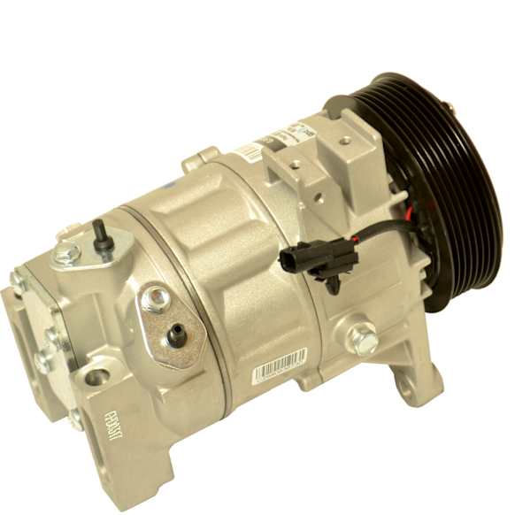6513073 A/C Compressor, With Clutch, 10-Groove Pulley, 3.5L, 6Cyl, 65 Series