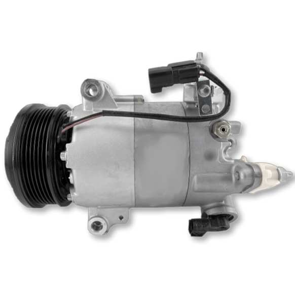 2017 Ford Fiesta - A/C Compressor, 6 Groove; Vs16, With Clutch, 6-Groove Pulley, 3 Cyl 1.0L
