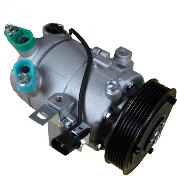 6513202 A/C Compressor, With Clutch, 6-Groove Pulley, 65 Series