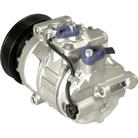 6513267 A/C Compressor, With Clutch, 6-Groove Pulley, 3.0L, 6Cyl, 65 Series