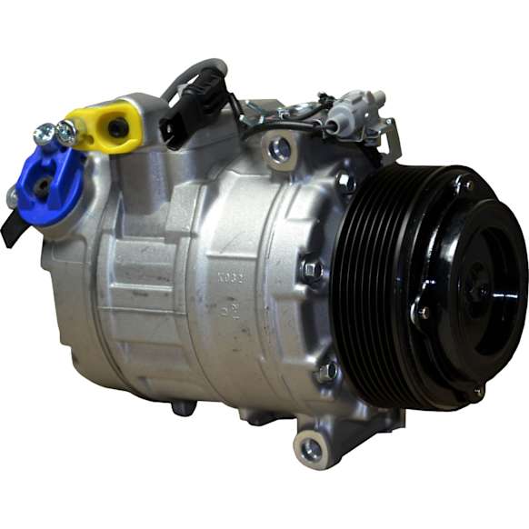 7513252 A/C Compressor, With Clutch, 8-Groove Pulley, 3.0L, 6Cyl, GPD A/C Compressor