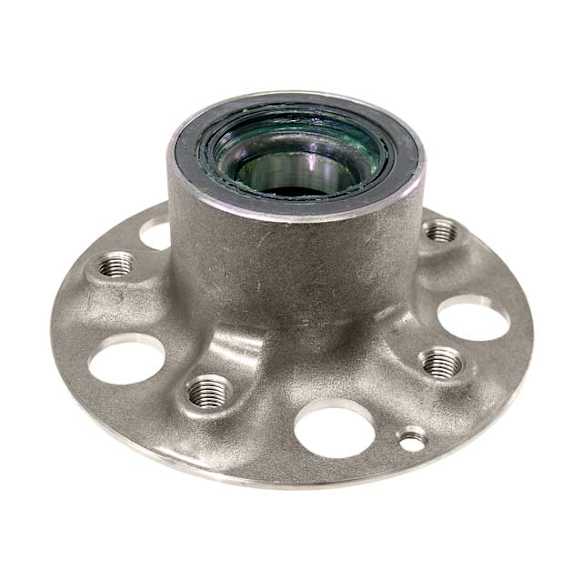 209-330-03-25 Front, Driver or Passenger Side Wheel Hub, With Bearing, RWD