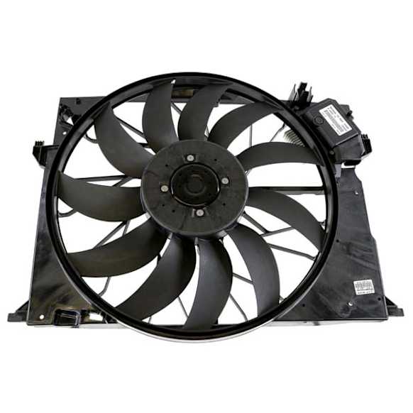 211-500-22-93 80 Auxiliary fan, Genuine Mercedes Benz