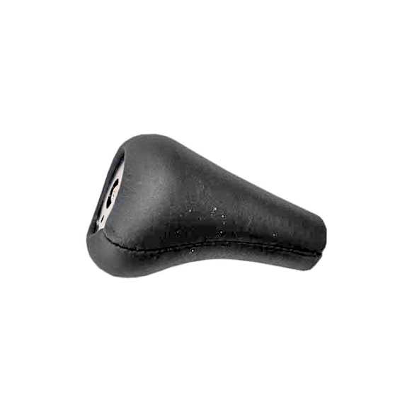 Genuine BMW Shift Knob Leather without Emblem Oval Style (Push-on Type) - Replaces OE Number 25-11-1-221-284