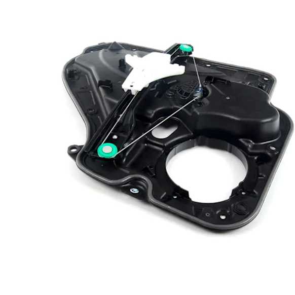 5K4839462 Rear, Passenger Side Power Window Regulator, Without Motor