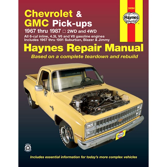 1984 GMC Jimmy High Sierra 8 Cyl 5.7L - Repair Manual - Repair manual, Sold individually