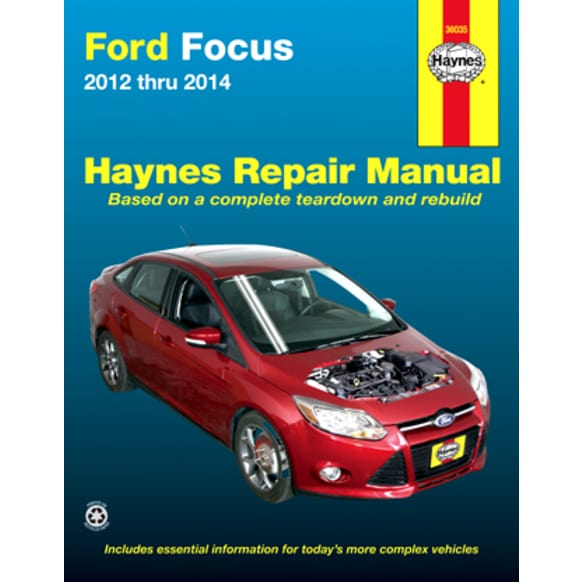 2014 Ford Focus - Repair Manual - Sold individually