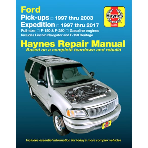 2001 Ford F-150 - Repair Manual - Repair manual, Sold individually