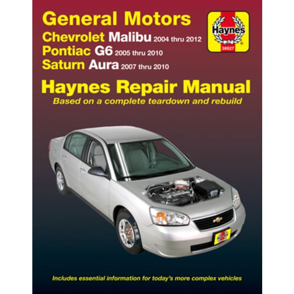 2007 Pontiac G6 - Repair Manual - Repair manual, Sold individually