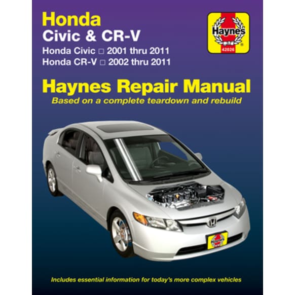 2002 Honda Civic - Repair Manual - Repair manual, Sold individually