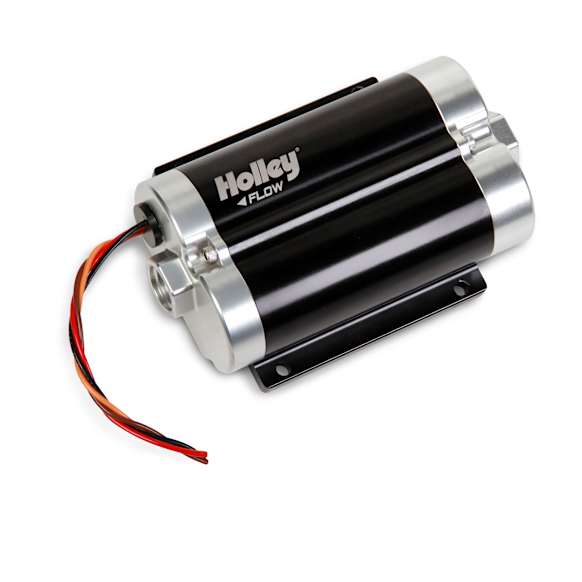 12-1200 Universal, 130 GPH Dominator In-Line Billet Fuel Pump, Street/Strip Carb or EFI Applications up to 1200 EFI or 1460 Carb HP Compatible with Pump Gas and Race Gas