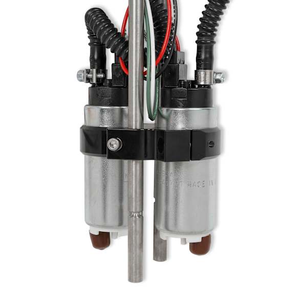 12-140 Universal, Holley Fuel Cell EFI Pump Module Assembly, 6-Bolt Flange Dual 255 LPH Drop-In EFI