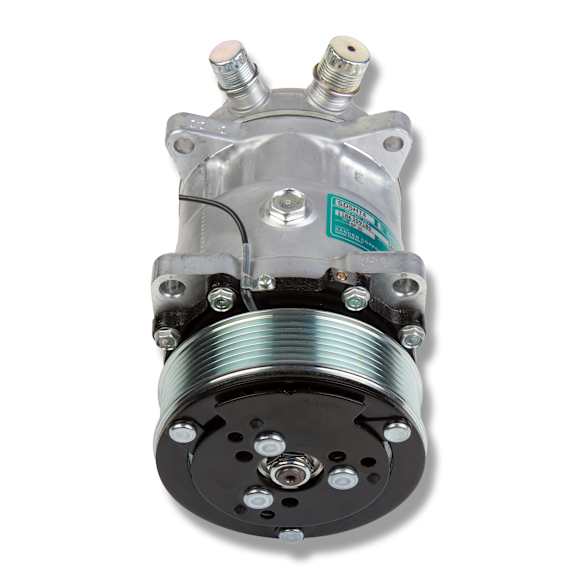 199-101 Universal, A/C Compressor With Clutch 6-Groove Pulley