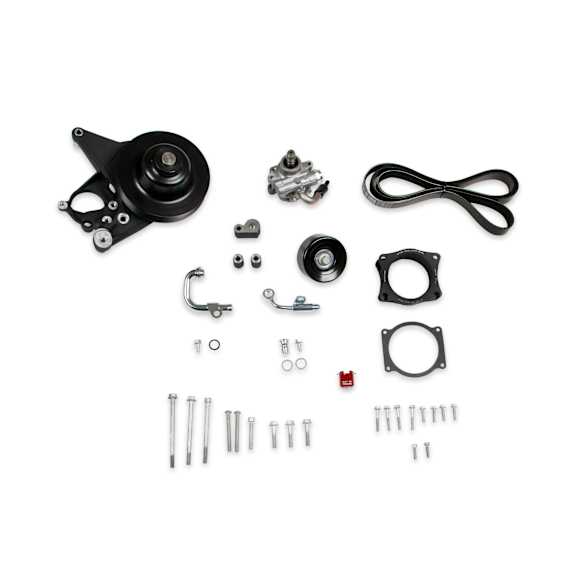 20-222BK Power Steering Pump With Pulley, Without Reservoir