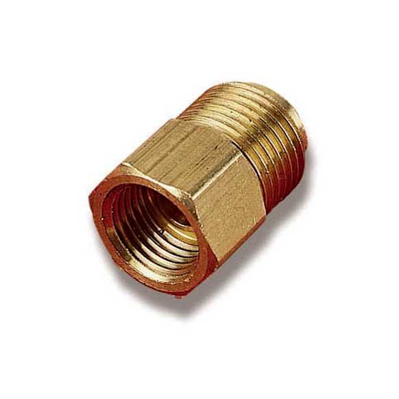 26-70 Universal, Fuel Fitting - Natural Brass Fuel line fitting 