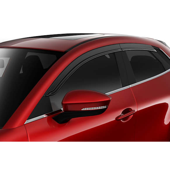 2854128 Front and Rear, Driver and Passenger Side Window Visor, Smoke