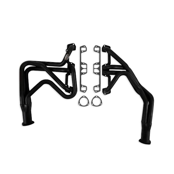 5901HKR Headers Long Tube, Painted Black, Made of Steel