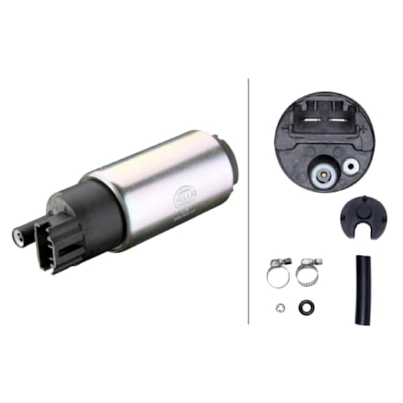 2000 Honda Civic - Fuel Pump, enginedesignationname: D16Y8; FI; Naturally Aspirated; GAS; enginemfrname: Honda; Electric; Decoupled; In Tank Assy., 4 Cyl 1.6L