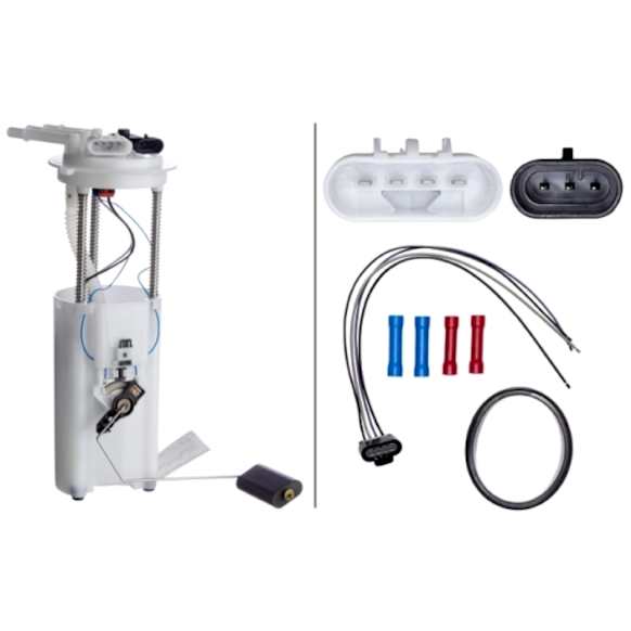 2001 GMC Jimmy - Fuel Pump, enginedesignationname: L35; Eng. VIN: W; FI; Naturally Aspirated; GAS; enginemfrname: General Motors; Electric; With fuel sender unit; In Tank Assy., 6 Cyl 4.3L
