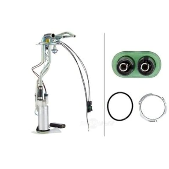 1987 Chevrolet R20 - Fuel Pump, enginedesignationname: LB4; Eng. VIN: Z; FI; Naturally Aspirated; GAS; enginemfrname: General Motors; Electric; With fuel sender unit; Without gasket/seal; With fine filter; For Auxiliary Fuel Tank, 6 Cyl 4.3L