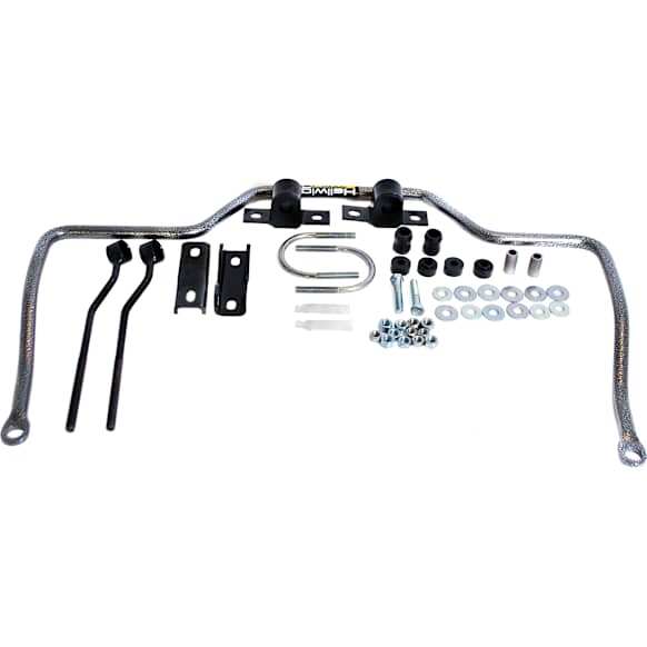 7511 Rear Sway Bar Kit, Steel, Non-adjustable, Powdercoated Black