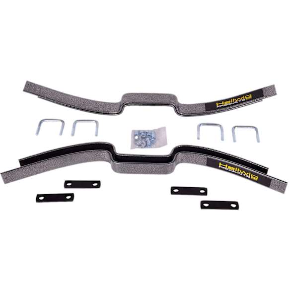 2013 Ford F-450 Super Duty - Rear, Driver and Passenger Side, Helper Spring, With Factory Contact Overload Leaf Springs, Fits On Top