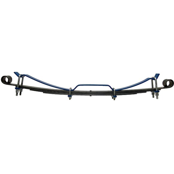 2019 GMC Sierra 1500 - Helper Spring, Up To 2000 lbs. Level Load Capacity; For Air Bags On Lifted Vehicles Using Non-Tapered Lift Block; Step Bracket Style Leaf