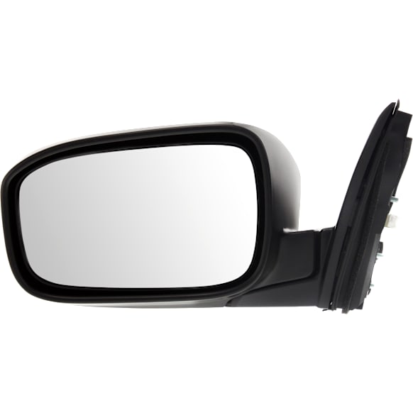 Driver Side Mirror, Power Adjust, Non-Heated, Manual Folding, Paintable, No Signal Light, No Memory, No Puddle Light, No Auto-Dimming, No Blind Spot Feature