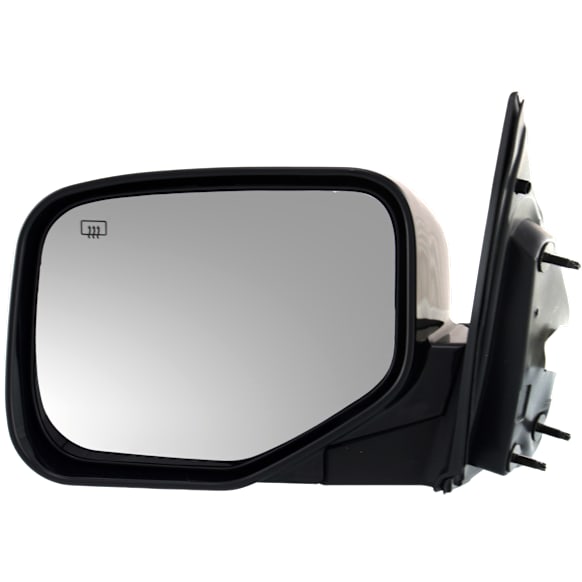 Driver Side Mirror, Power, Manual Folding, Heated, Paintable, No Signal Light, No Memory, No Puddle Light, No Auto-Dimming, No Blind Spot Feature
