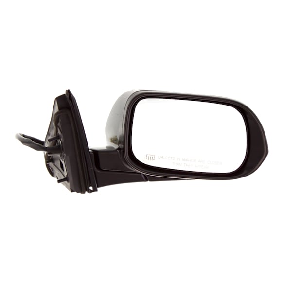 Sedan Passenger Side Mirror, Power Adjust, Heated, Manual Folding, Paintable, In-housing Signal Light, No Memory, No Puddle Light, No Auto-Dimming, No Blind Spot Feature