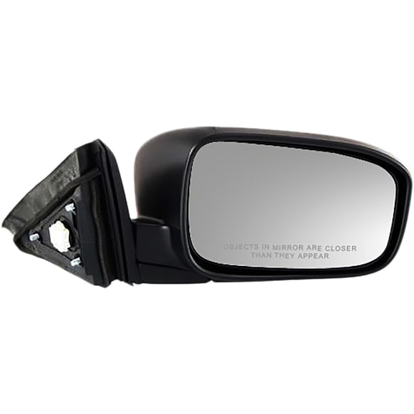 Coupe Passenger Side Mirror, Power Adjust, Non-Heated, Manual Folding, Paintable, No Signal Light, No Memory, No Puddle Light, No Auto-Dimming, No Blind Spot Feature