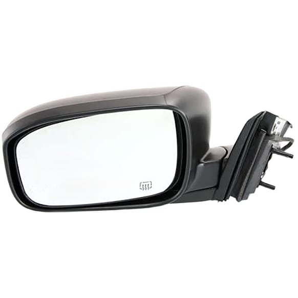 Coupe Driver Side Mirror, Power Adjust, Heated, Manual Folding, Paintable, No Signal Light, No Memory, No Puddle Light, No Auto-Dimming, No Blind Spot Feature
