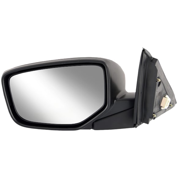 Sedan Driver Side Mirror, Power Adjust, Heated, Manual Folding, Paintable, No Signal Light, No Memory, No Puddle Light, No Auto-Dimming, No Blind Spot Feature