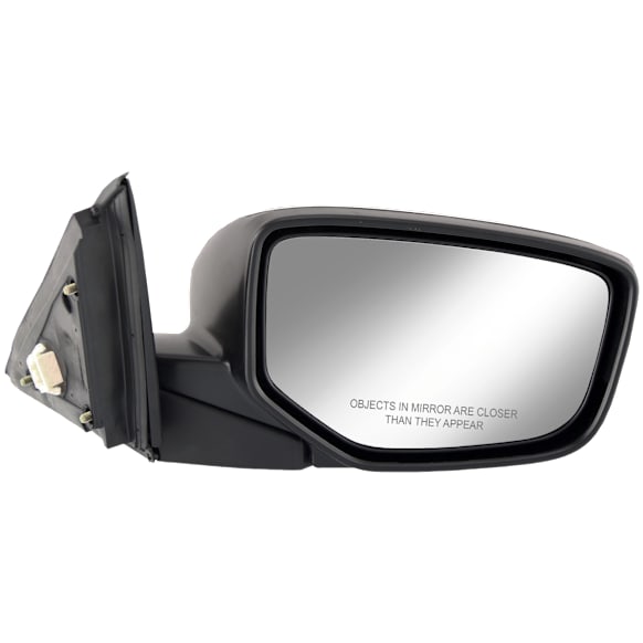 2008 Honda Accord - Passenger Side Mirror, Power Adjust, Heated, Paintable, Manual Folding, No Signal Light, No Blind Spot Feature, No Memory, No Puddle Light, No Auto-Dimming, Sedan