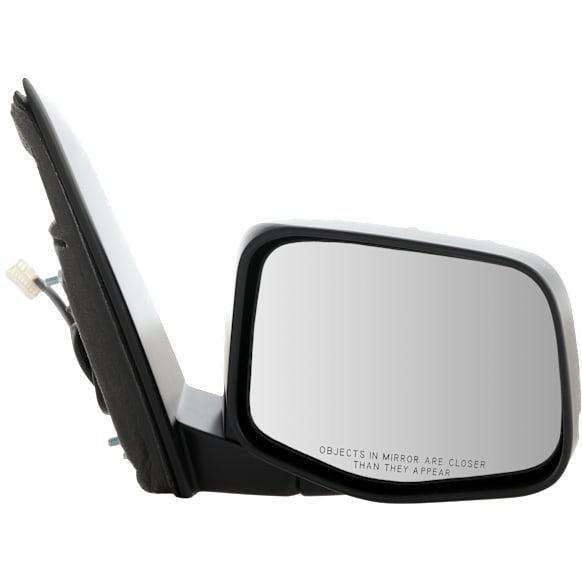 Passenger Side Mirror, Power, Manual Folding, Non-Heated, Textured Black, No Signal Light, No Memory, No Puddle Light, No Auto-Dimming, No Blind Spot Feature, LX Model