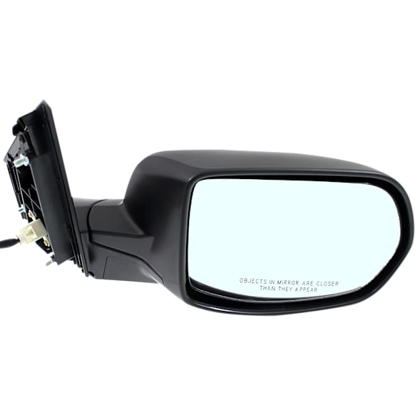 2016 Honda CR-V LX - Passenger Side Mirror, Power Adjust, Non-Heated, Textured Black, Manual Folding, No Signal Light, No Blind Spot Feature, No Memory, No Puddle Light, No Auto-Dimming