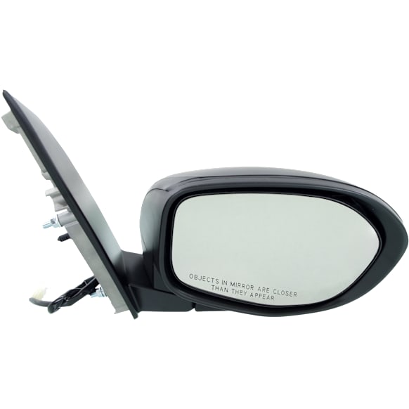 2016 Honda Odyssey - Passenger Side Mirror, Power Adjust, Non-Heated, Paintable, Manual Folding, No Signal Light, No Blind Spot Feature, No Memory, No Puddle Light, No Auto-Dimming