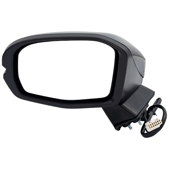 2023 Honda CR-V - Driver Side Mirror, Power Adjust, Heated, Paintable, Manual Folding, In-housing Signal Light, No Blind Spot Feature, No Memory, No Puddle Light, No Auto-Dimming