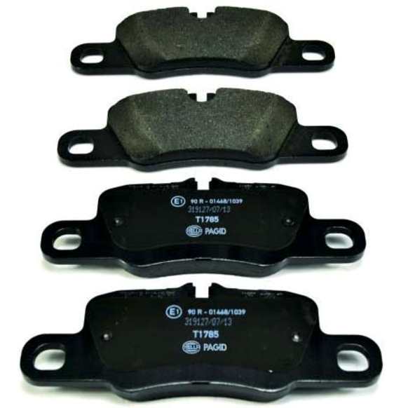 2022 Porsche Panamera - Rear OE Replacement Brake Pad Set, engdesig: CSZB, Except Ceramic Composite Brakes