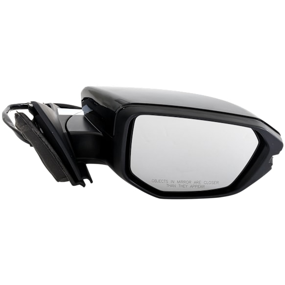 Passenger Side Mirror, Power Adjust, Heated, Manual Folding, Paintable, No Signal Light, No Memory, No Puddle Light, No Auto-Dimming, No Blind Spot Feature