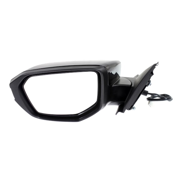 2019 Honda Civic - Driver Side Mirror, Power Adjust, Non-Heated, Paintable, Manual Folding, No Signal Light, No Blind Spot Feature, No Memory, No Puddle Light, No Auto-Dimming, Sedan